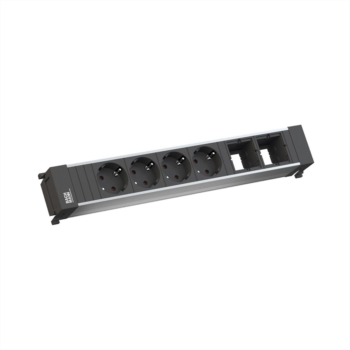 BACHMANN POWER FRAME Large 4x Schutzkontakt 2x ABD