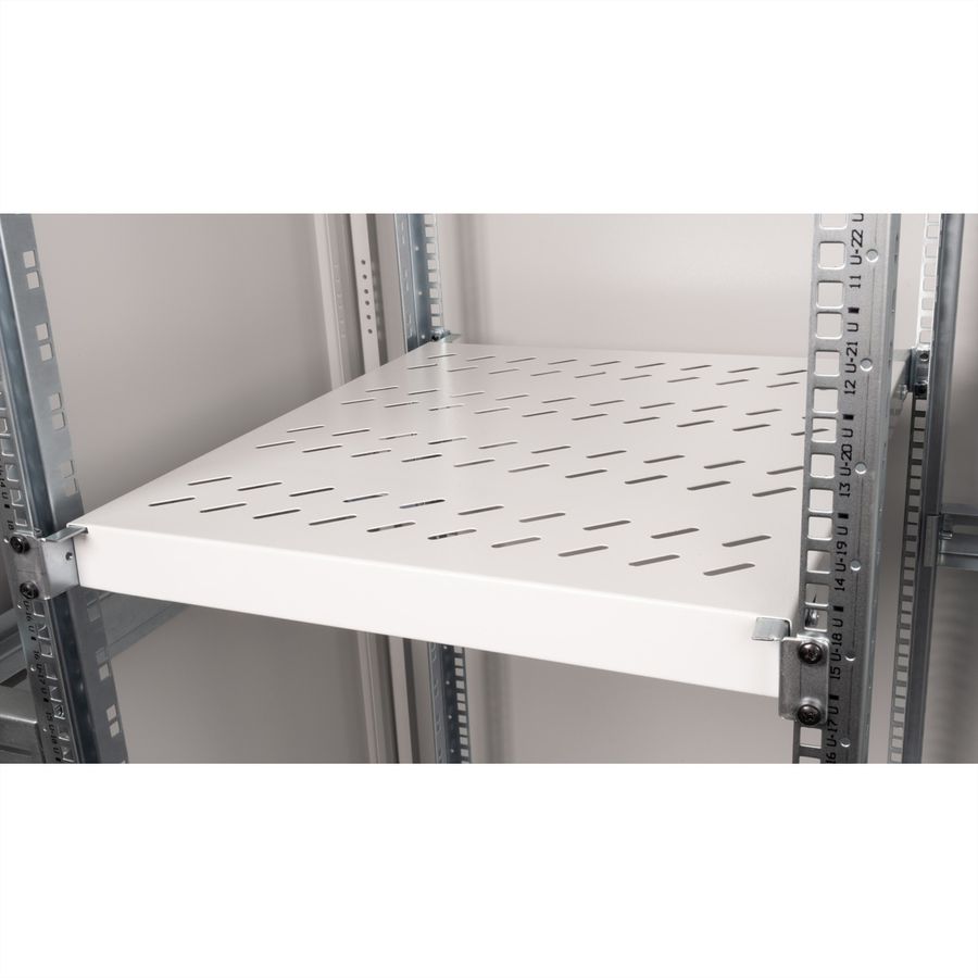 ROLINE 19" Etagère 1U, 500P 50 kg gris