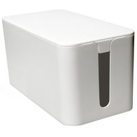 Schönenberger Kabel Box klein, 235x135x121mm, Kunststoff , weiss