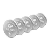 GP Batteries Lithium CR2025 5x 3V Knopfzelle