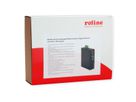 ROLINE Industrie Konverter Gigabit Ethernet - Dual Speed 100/1000 Fiber, mit PoE Funktion
