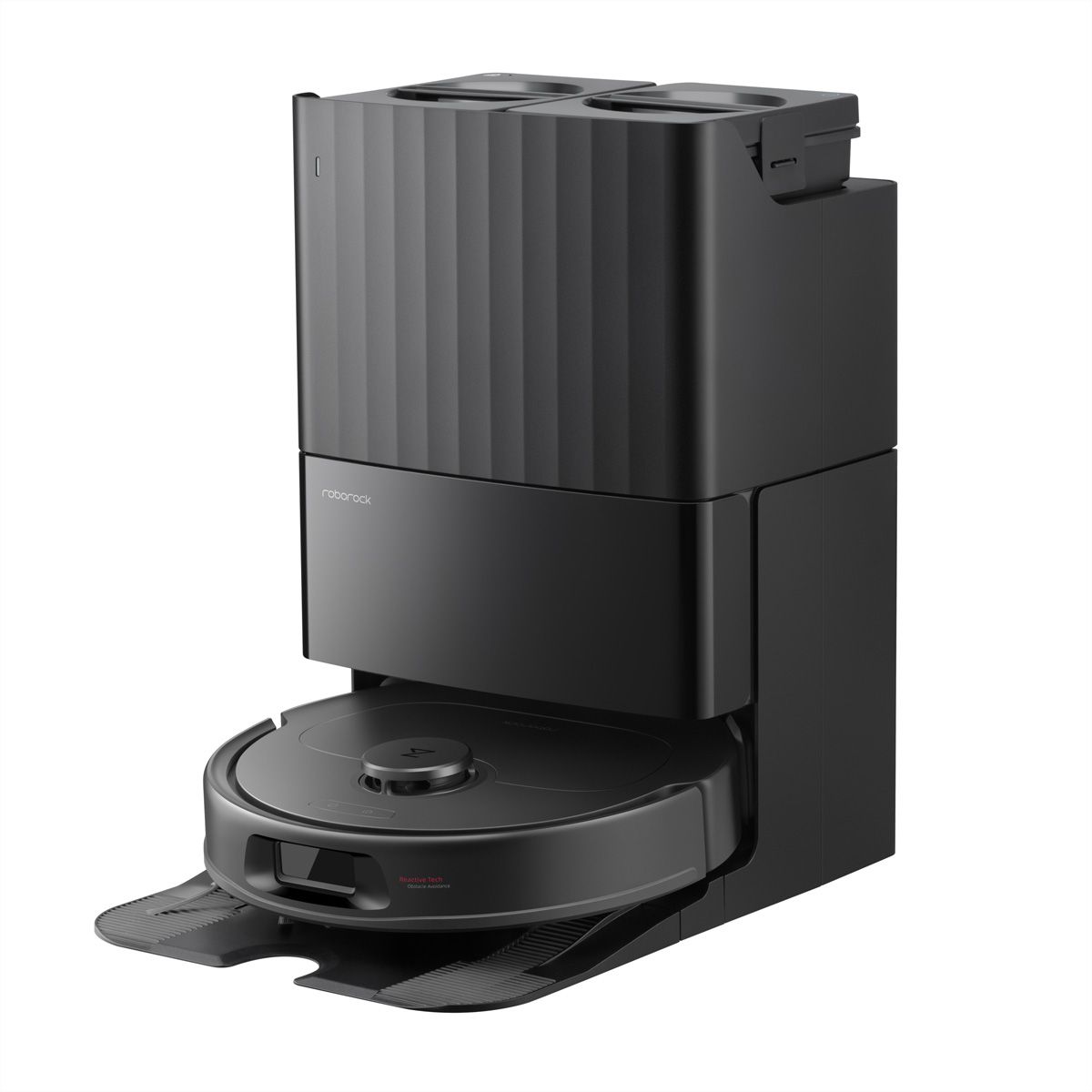 Roborock Aspirateur Qrevo S ProX noir, Robot aspirateur/balayeur
