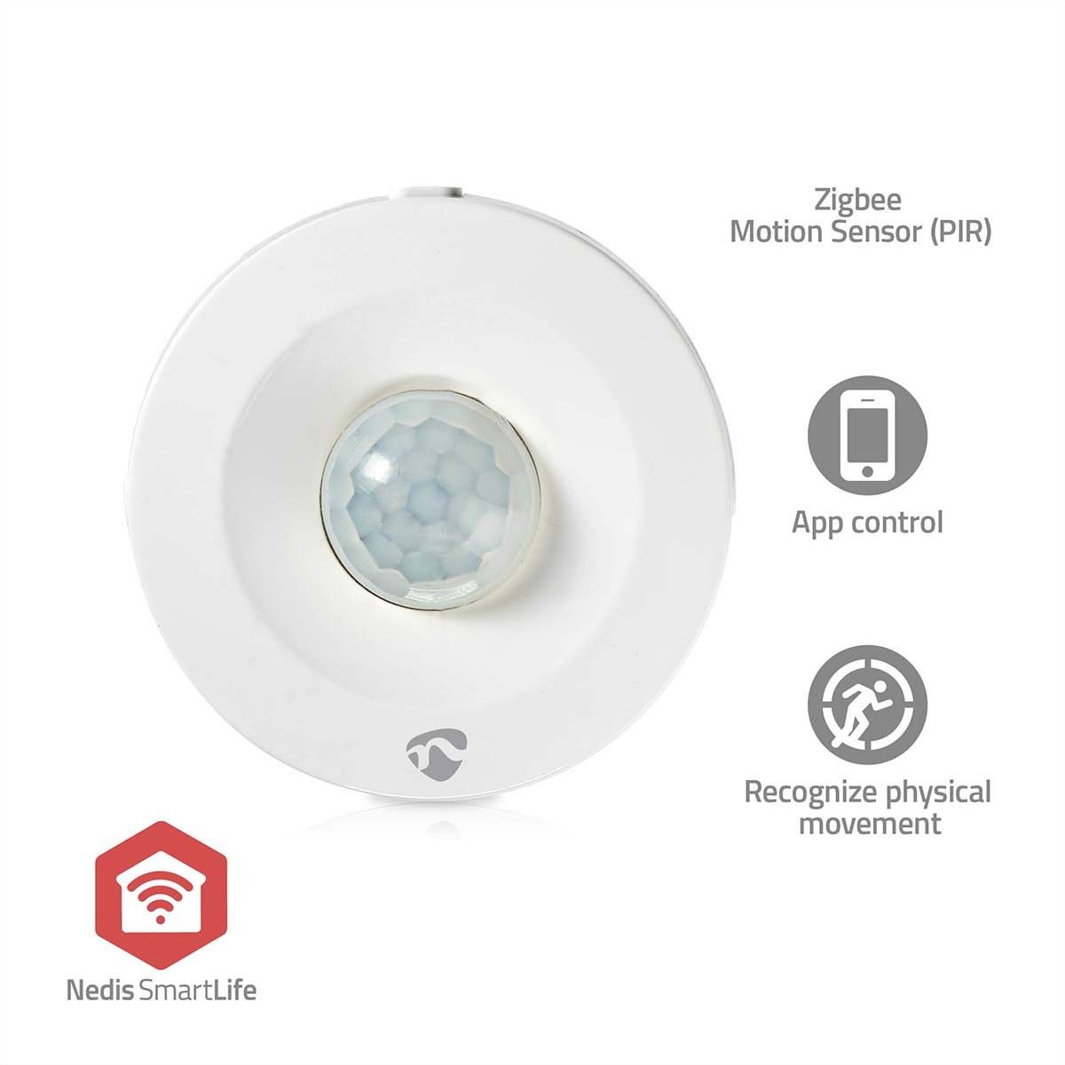 Capteur de mouvement Nedis SmartLife, Zigbee 3.0, IP20
