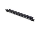 VALUE Panneau de brassage 19" pour keystones, 24 ports, 1U, en 3 parties, non-blindé, noir