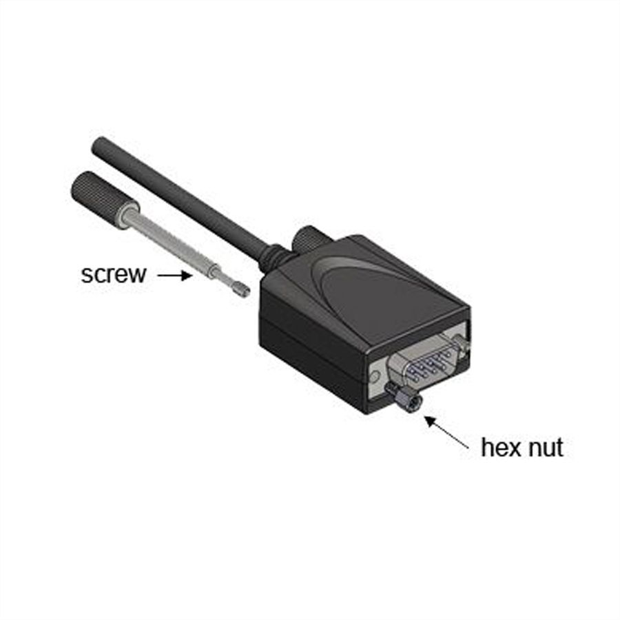 EXSYS EX-2346IS USB Convertisseur de port USB 2.0 vers 1x série RS-422/485, 15KV ESD, 4.0KV, câble, FDTI, noir, 1,8 m