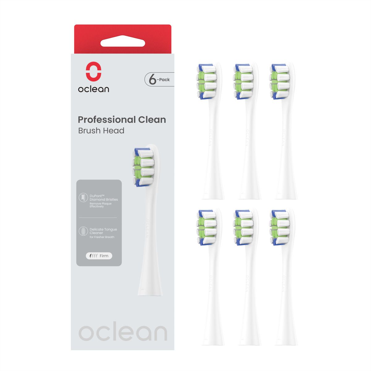 Oclean Professional clean -6 pack, Weiss