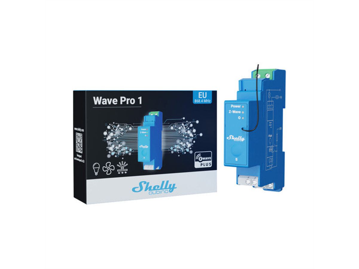 Shelly Schaltaktor Qubino Wave Pro 1