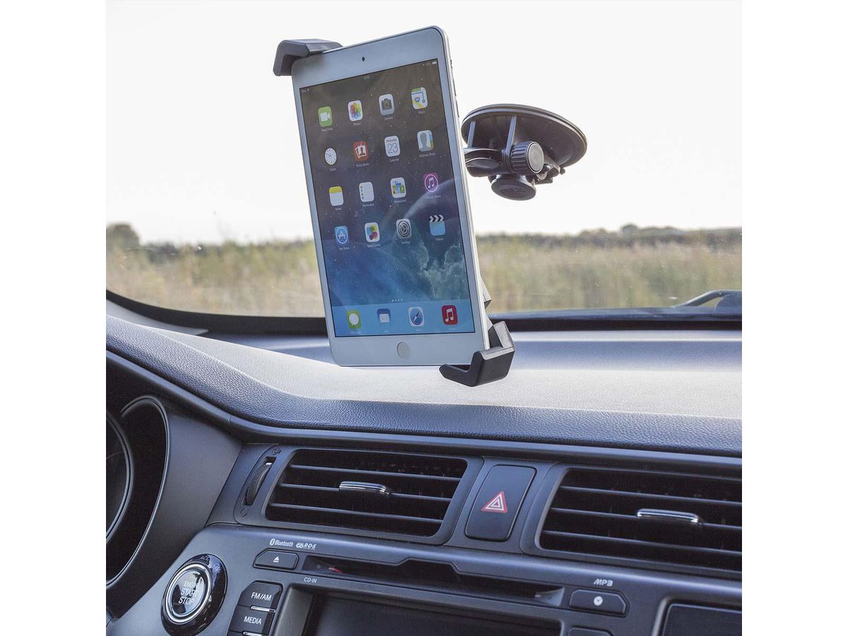 Support pour tablette de 12 pouces Nedis pour voiture, Fenêtre, appuie-tête, réglable