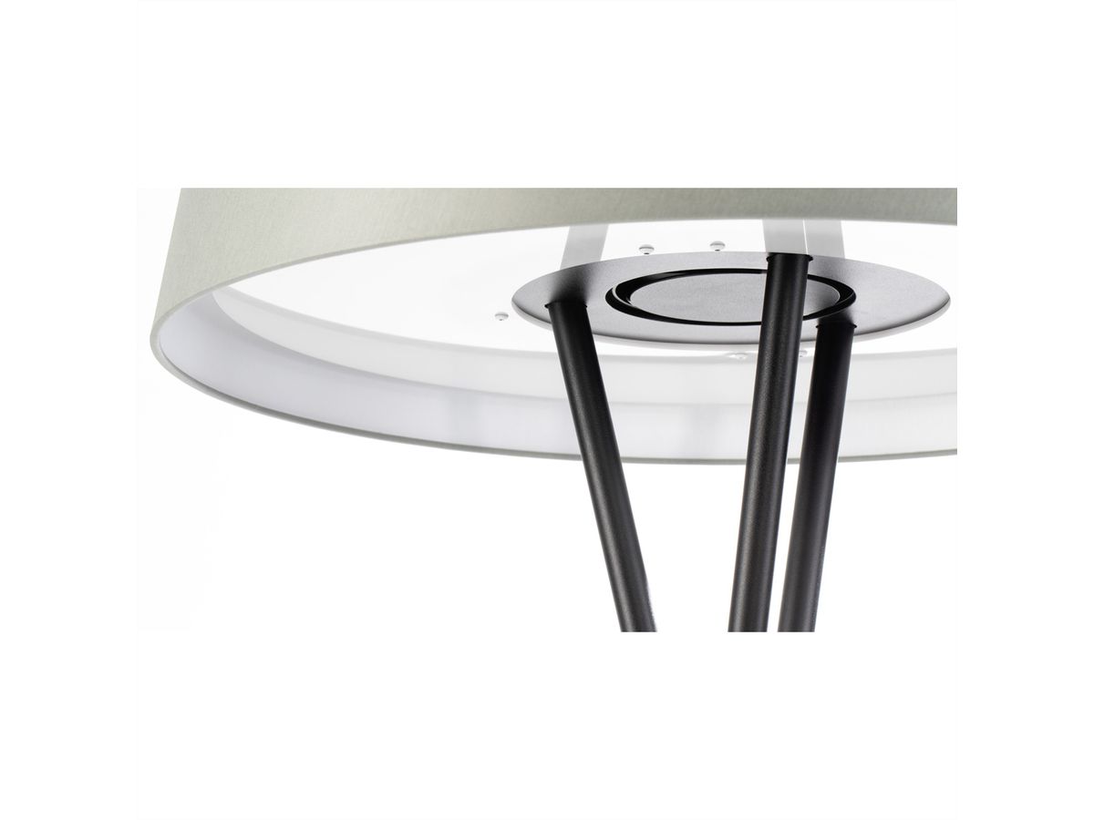 Ozonos Stehleuchte "Hailey" Jeans Grau incl. OZONOS AC-1