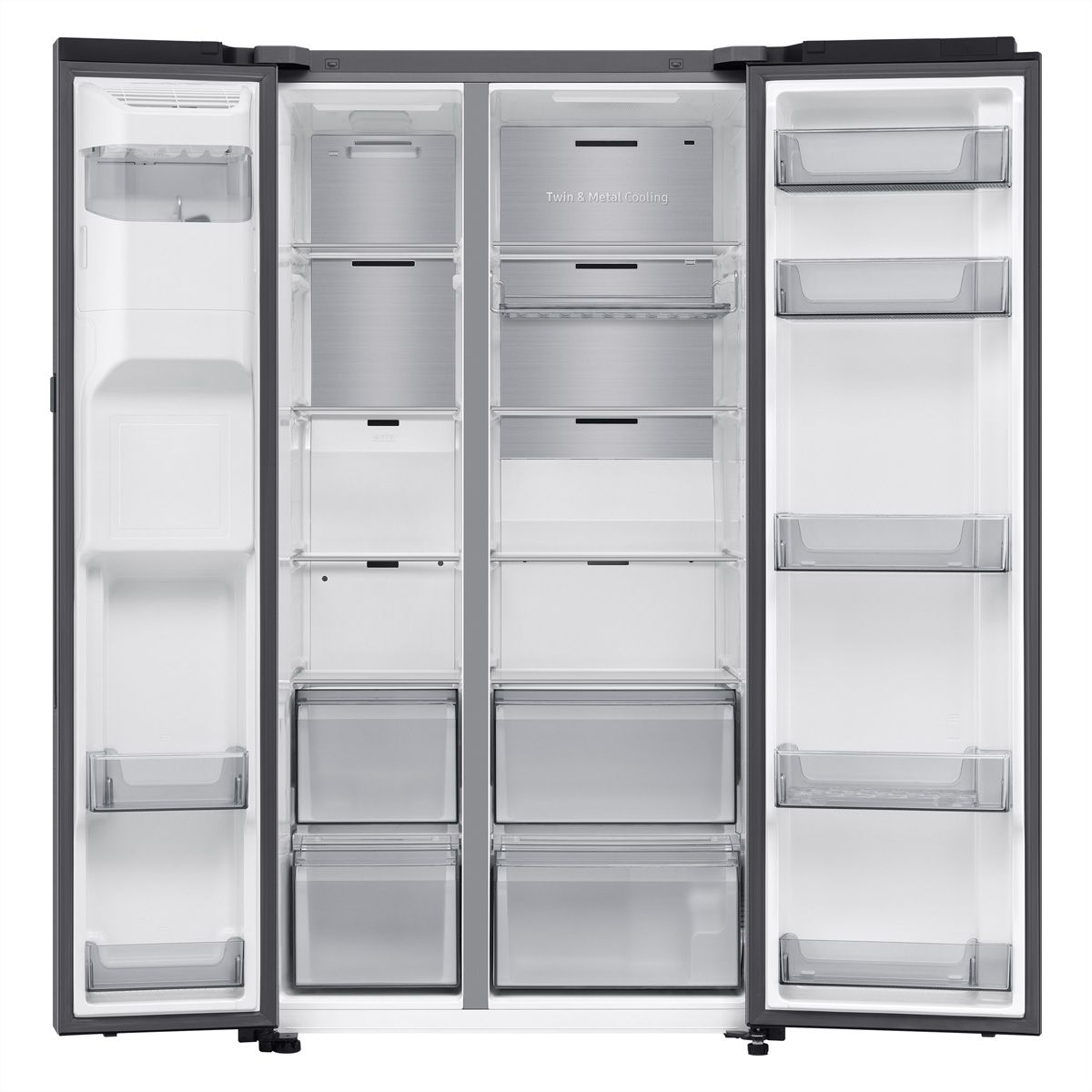 Samsung Food Center RS5000 FC, 634L , C-Grade, Wi-Fi, Edelstahl-Optik