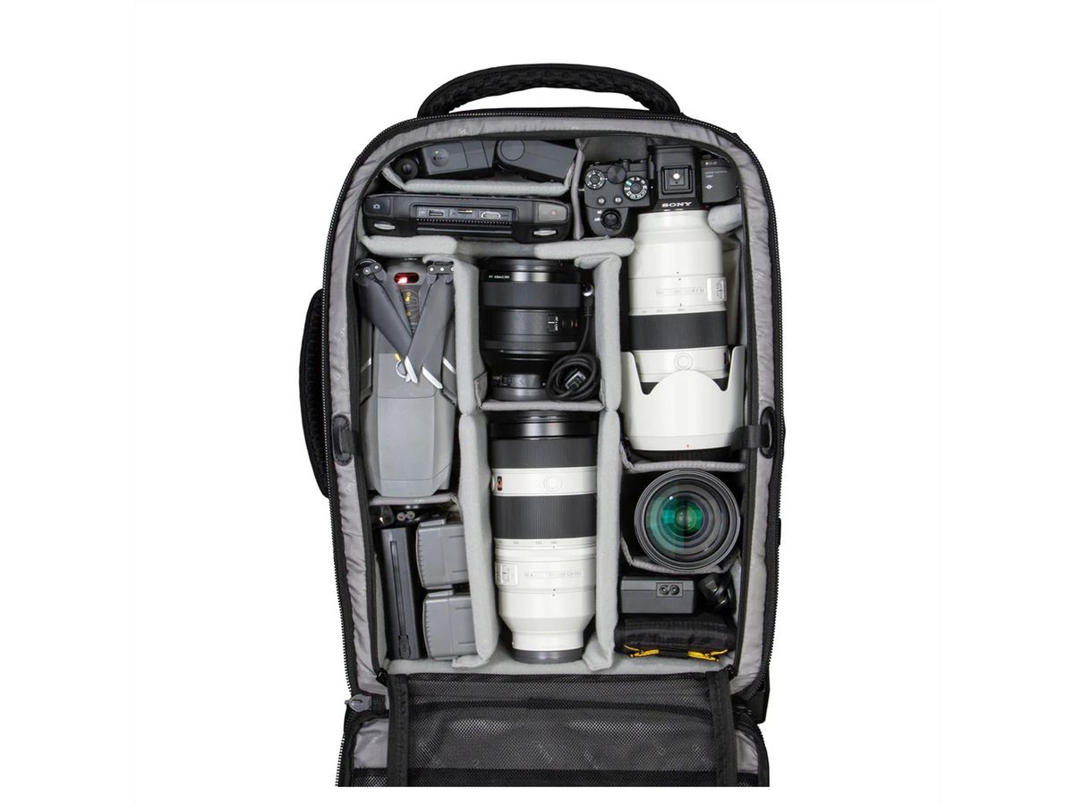 Chariot photo Vanguard VEO SELECT 59T GR, vert, sac à dos inclus