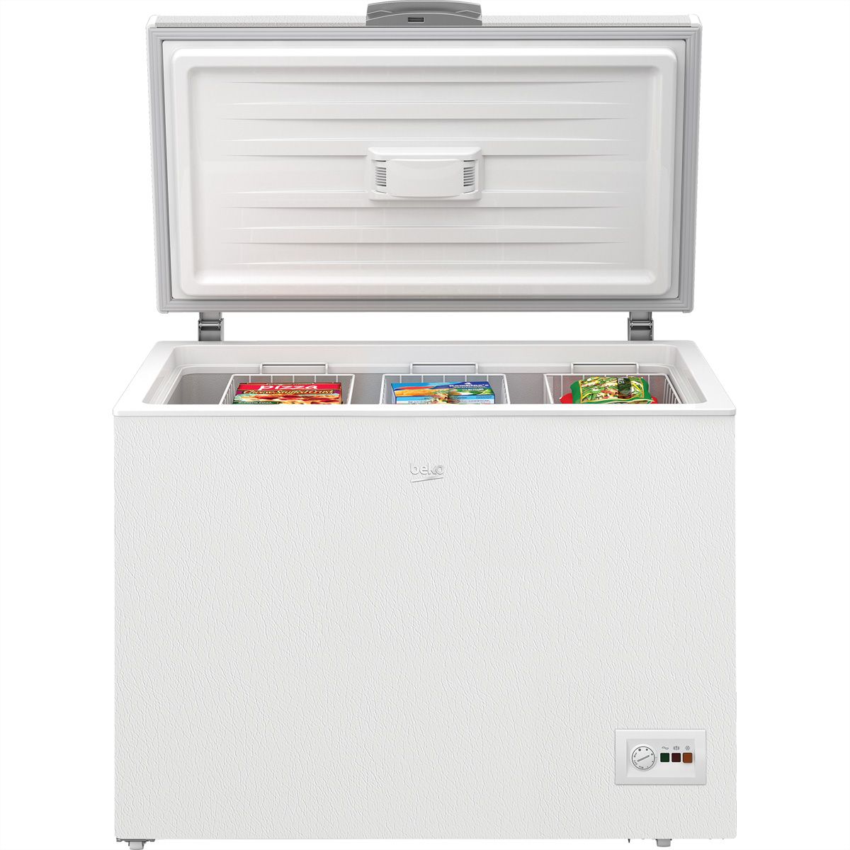 Beko Gefriertruhe GTM30041CH , 298l, E, weiss
