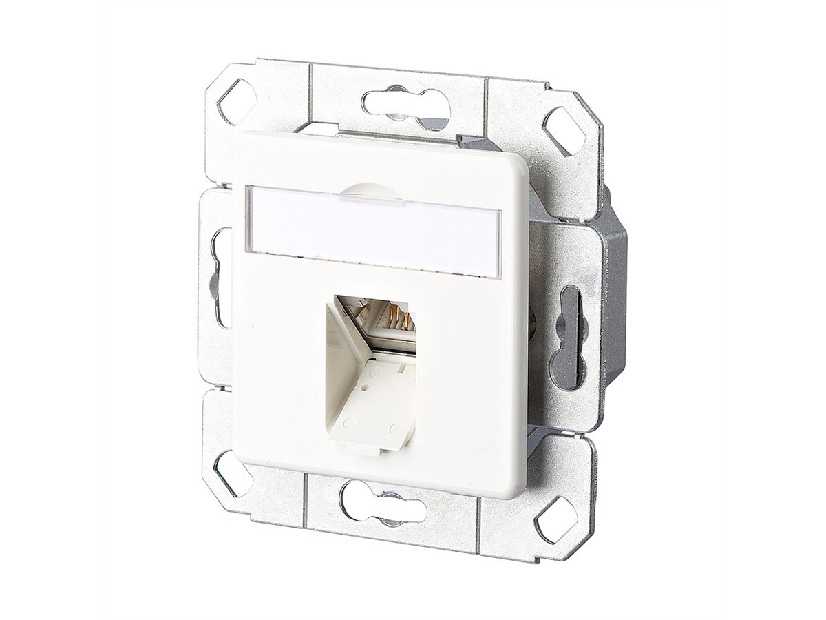 METZ CONNECT E-DAT C6 1 Port UPk, reinweiß