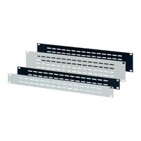 SCHROFF 19"-Belüftungsfrontplatten - BELUEFT.FRONTPL.3HE RAL7035