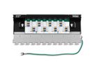 TRENDnet TC-P08C6AS Patch Panel, 8-Port Cat6A geschirmt für Wandmontage