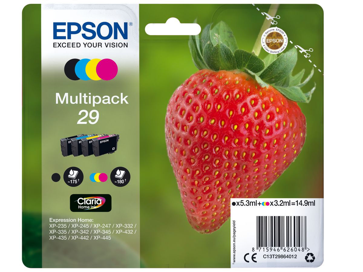 Epson Multipack 4-colours 29 Claria Home Ink