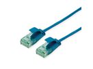 ROLINE RM UTP DataCenter Patchkabel Cat.6A (Class EA), slim, blau, 2 m