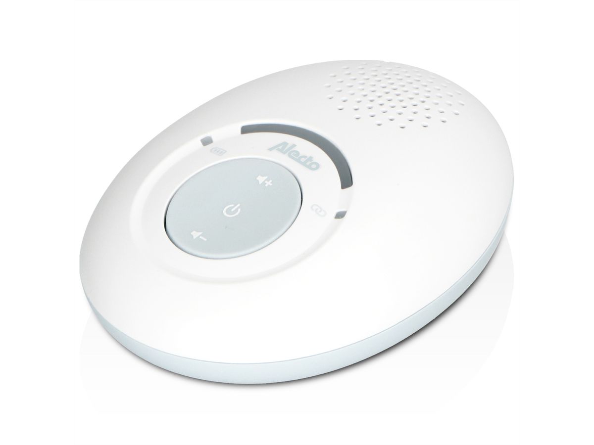Babyphone DECT Alecto DBX110 avec mode ECO complet, blanc/bleu