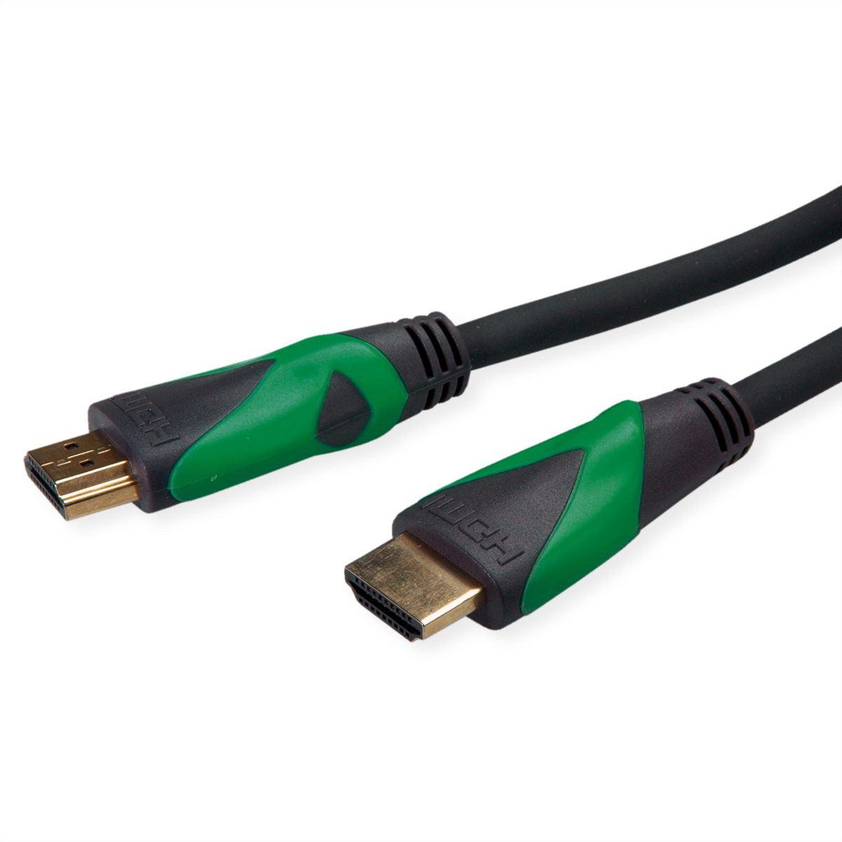 ROLINE GREEN ATC Câble HDMI avec Ethernet Ultra HD 8K, M/M, noir, 1 m