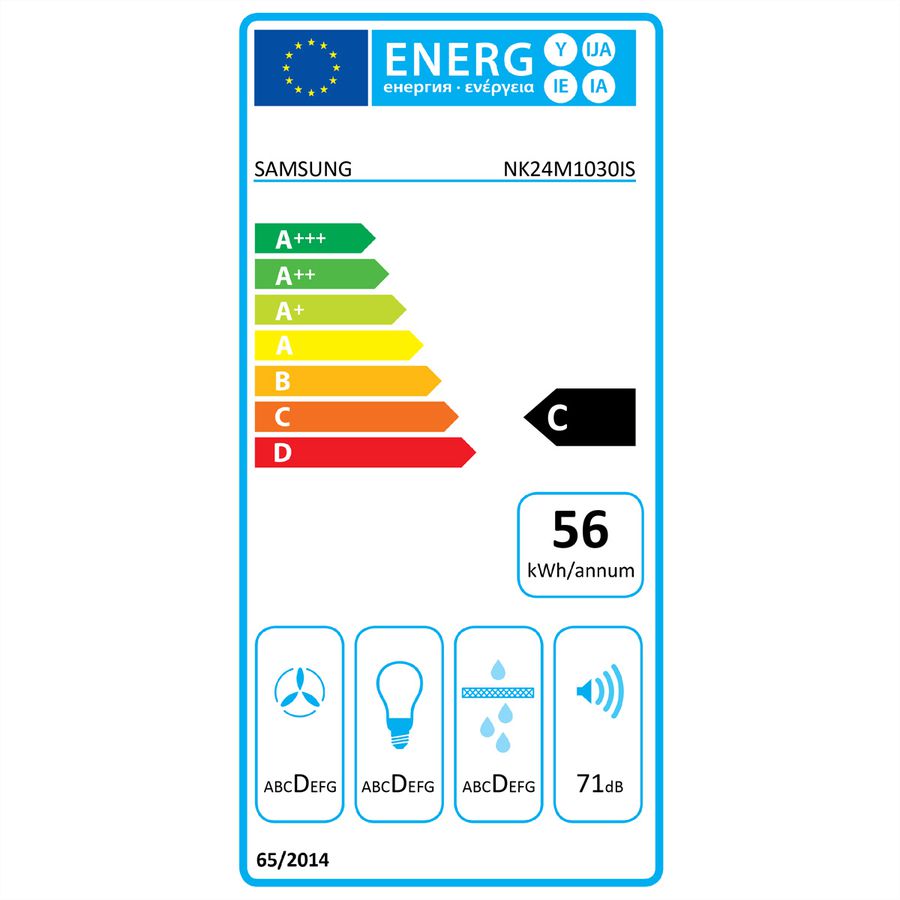 Samsung Dunstabzug NK24M1030IS/UR, 60cm