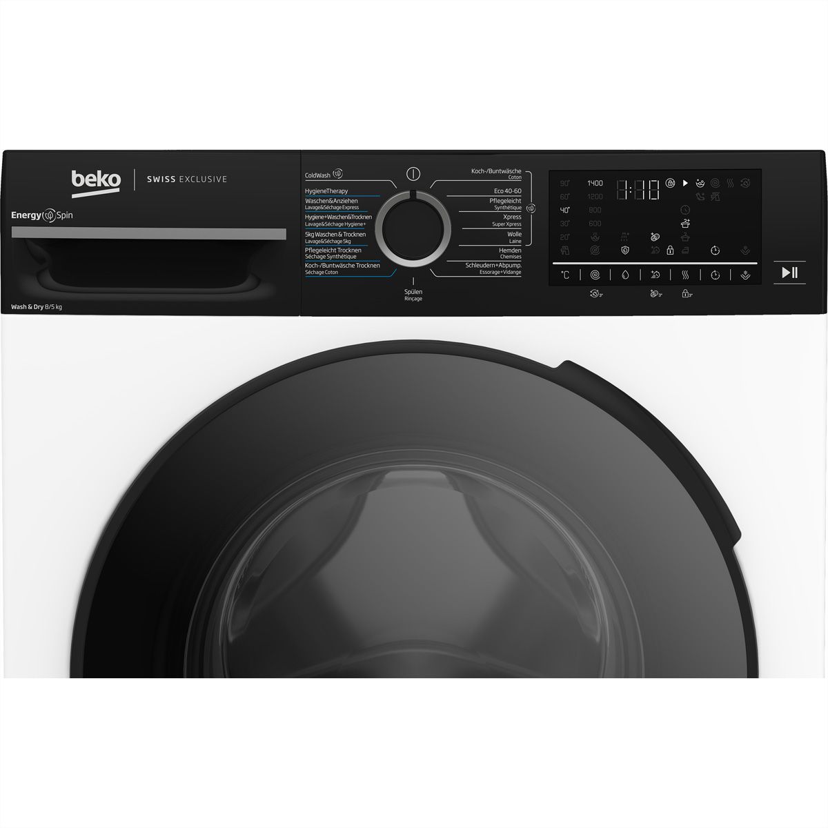 **Retoure**Beko Waschtrockner WT310, W8kg/T5kg, weiss