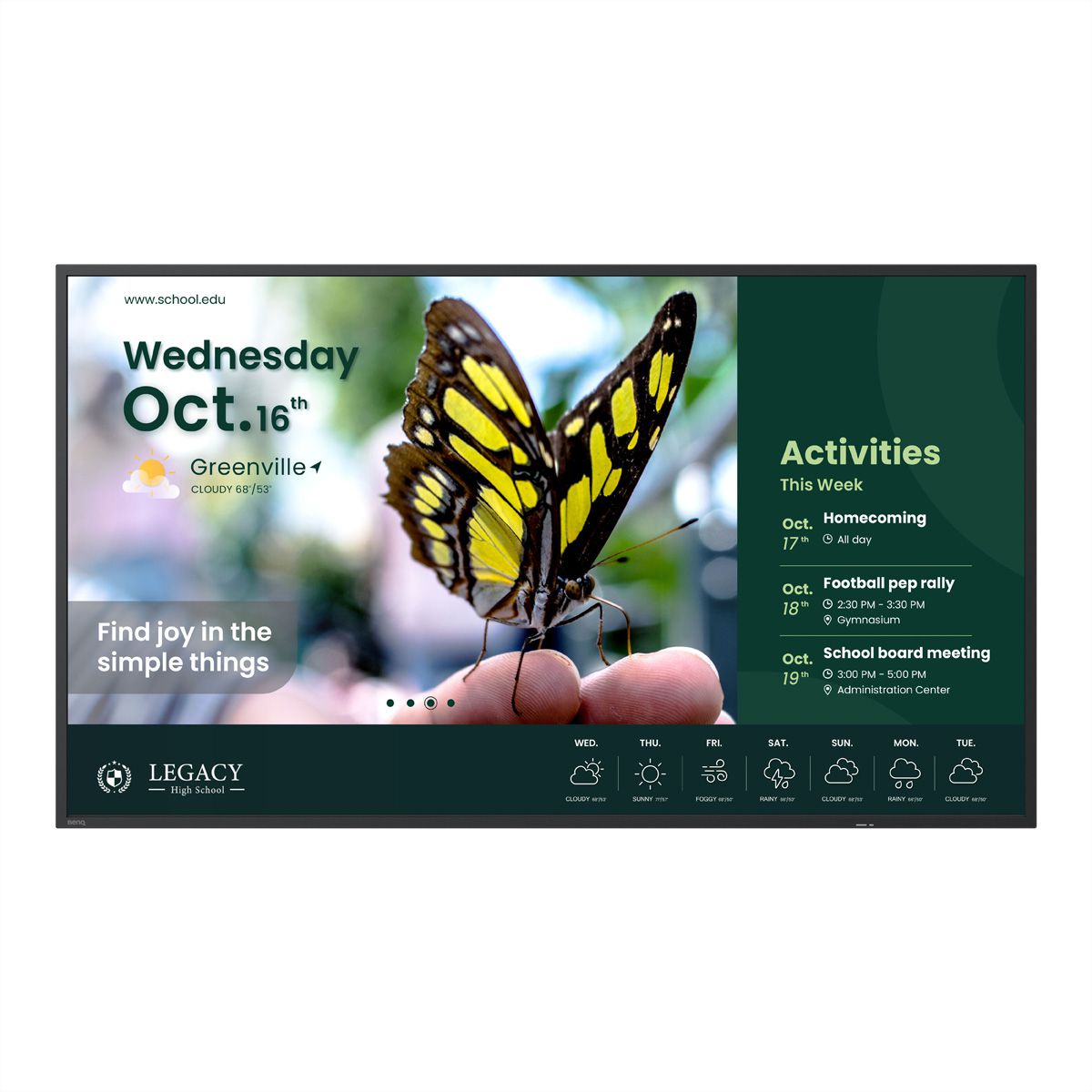 BenQ Signage Display ST4304, 43", 18/7, UHD, 350cd/m²