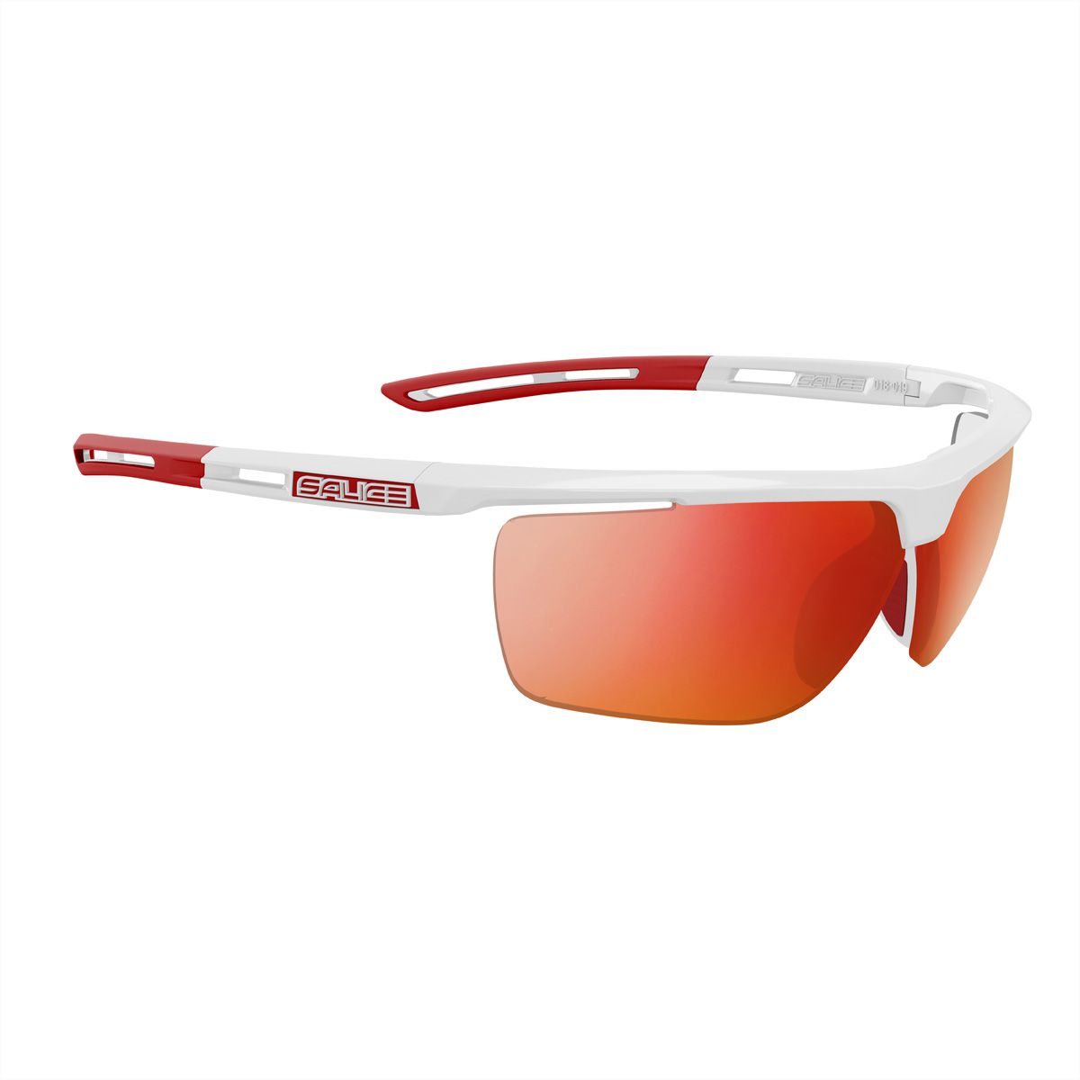 Salice Occhiali Lunettes de sports 019RW, White RW Red