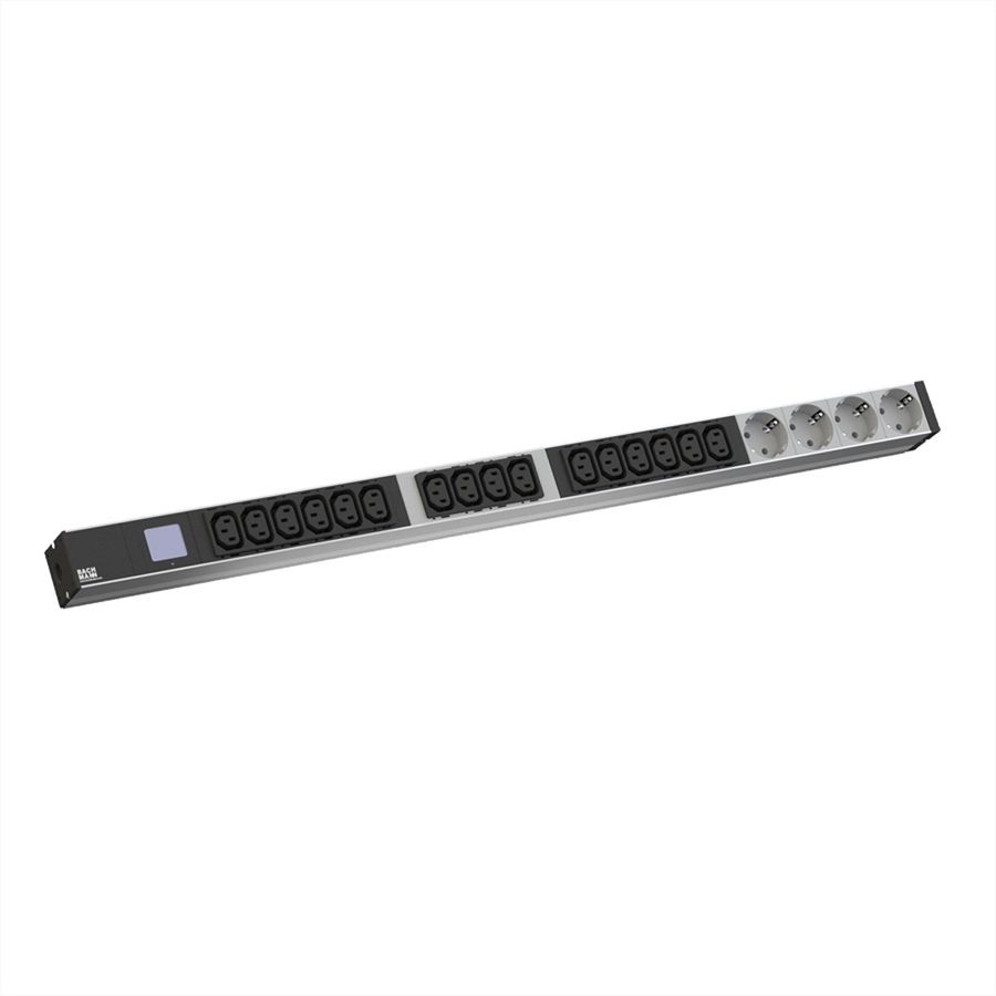 BACHMANN BN0500 19" 1HE 12xC13 Strom 2,0m Schuko