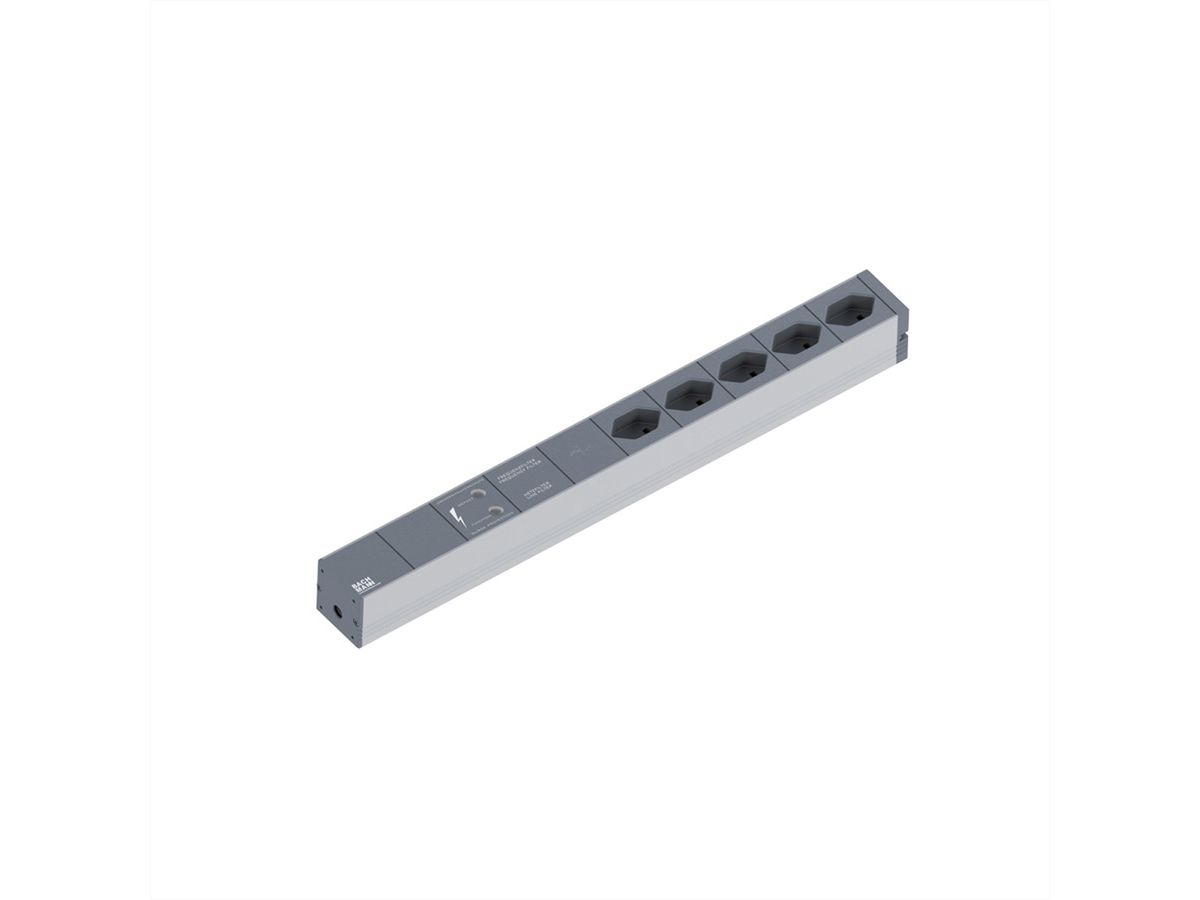 BACHMANN Prise multiple 19", 5xT13