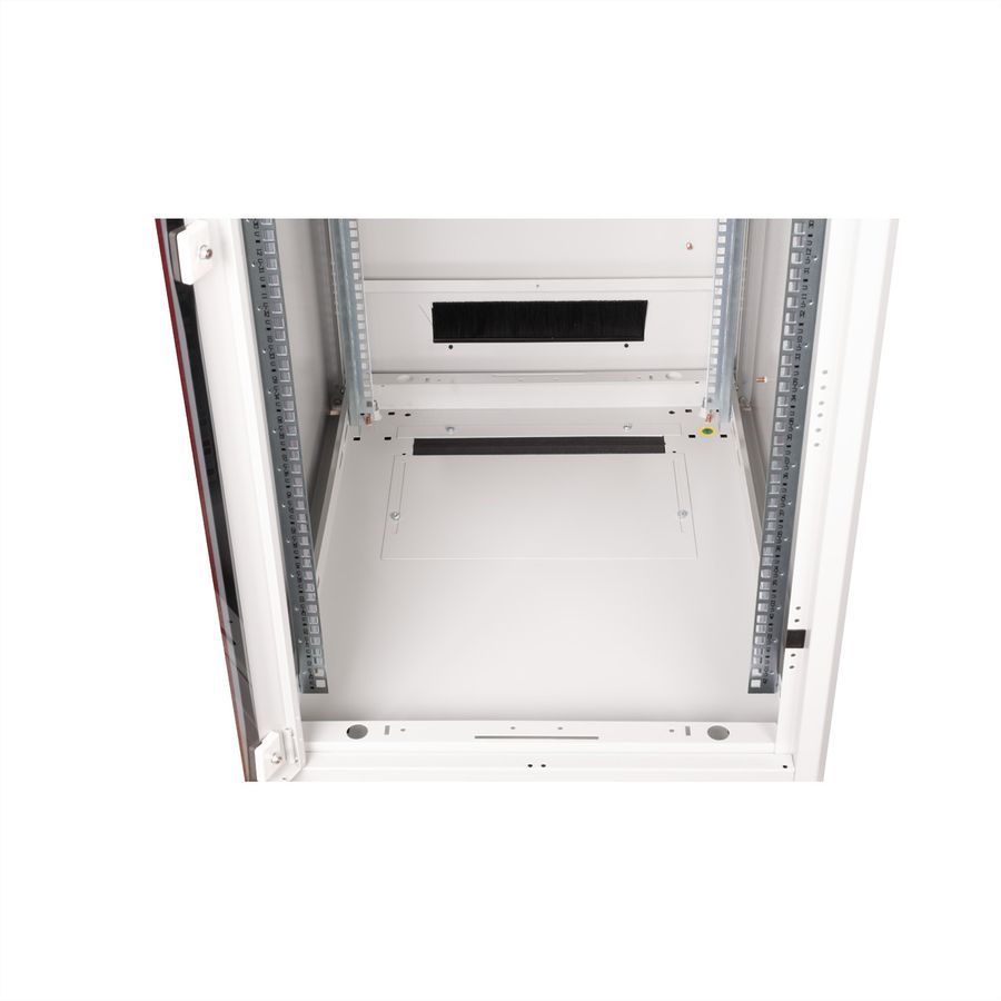 ROLINE 19-Zoll Netzwerkschrank Pro 42 HE, 600x800 BxT Glastür grau