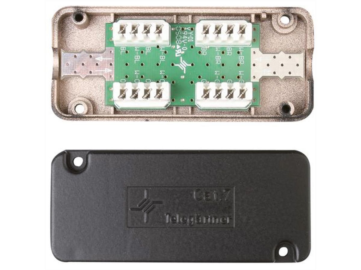 TELEGÄRTNER Verbindungsmodul, Cat.7A (Class FA)