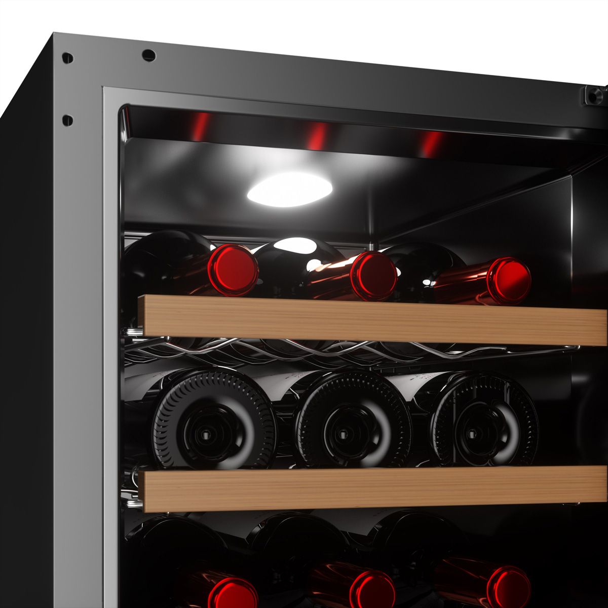 Climadiff Weinkühlschrank CUVEE18, Freistehend, 1 Zone, 18 Flaschen