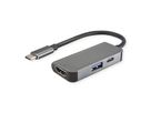 VALUE Adaptateur USB-C - HDMI, USB 3.2 Gen 1 A + Type C (Power Delivery)