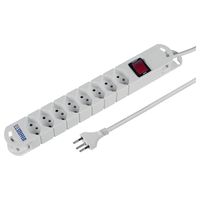 Steffen Steba Variabl 8x avec interrupteur, blanc