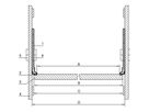 SCHROFF EMV-Schirmung zwischen Busplatine und Seitenwand - TRAEGERLEISTE F BPL 3HE