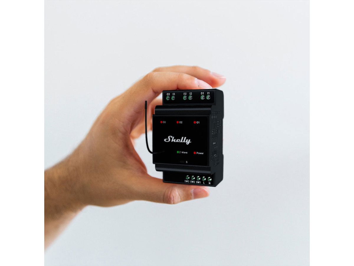 Shelly Schaltaktor Qubino Wave Pro 3