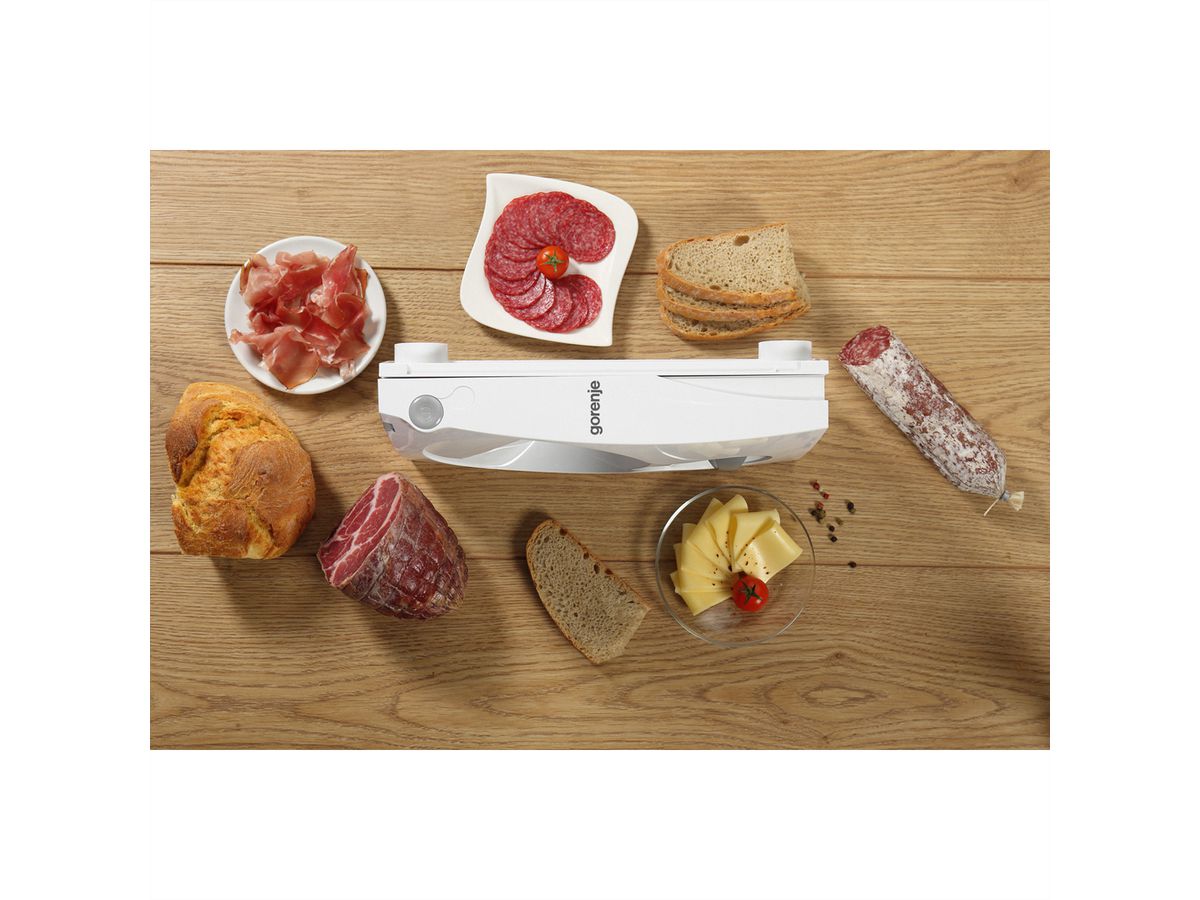 Gorenje Allesschneider R401W, 110W, weiss