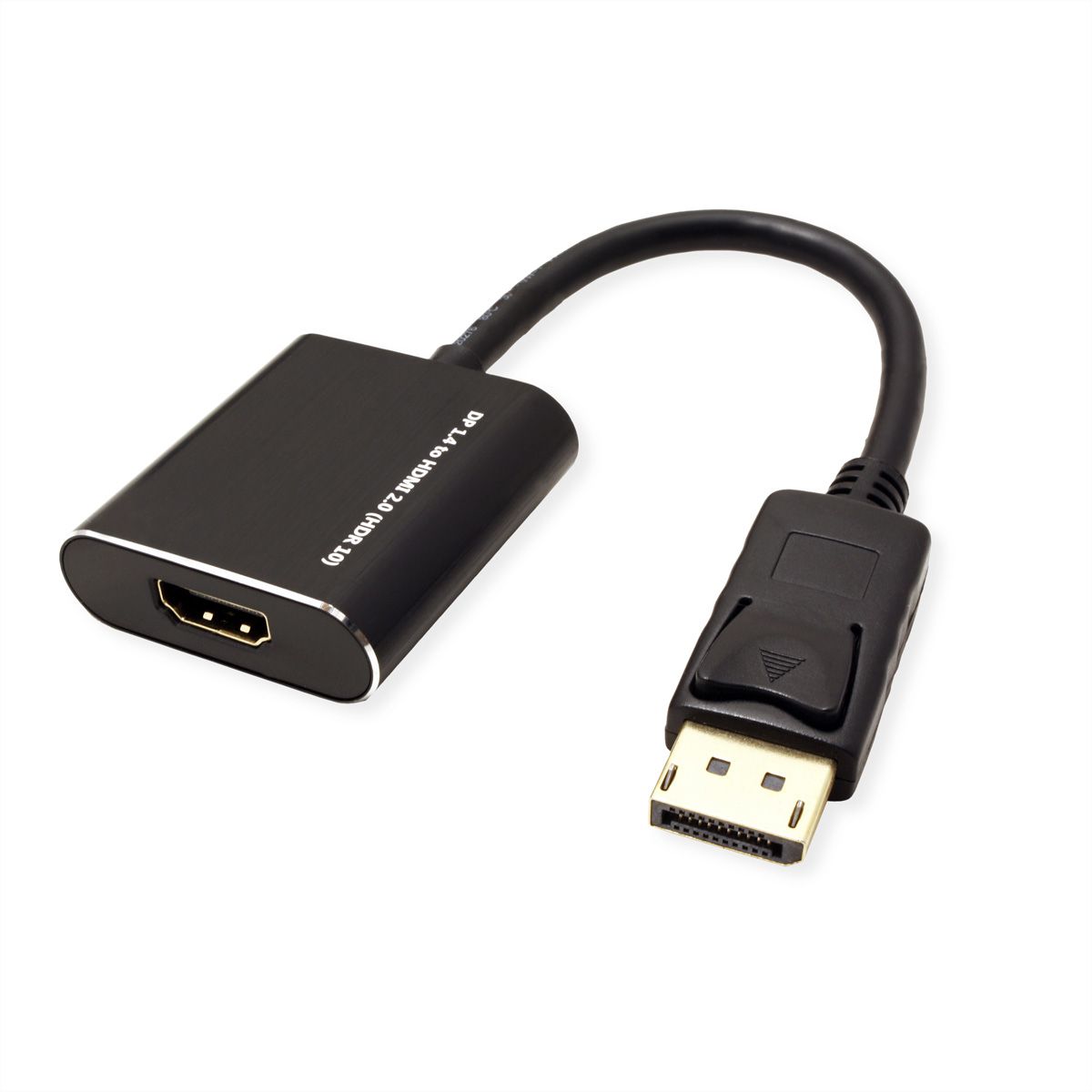ROLINE DisplayPort-HDMI Adapter, v1.4, HDR 10, DP ST-HDMI BU, Aktiv
