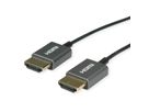 ROLINE Câble HDMI Ultra HD avec Ethernet, M/M, Ultra-Slim, coaxial, noir, 1,5 m