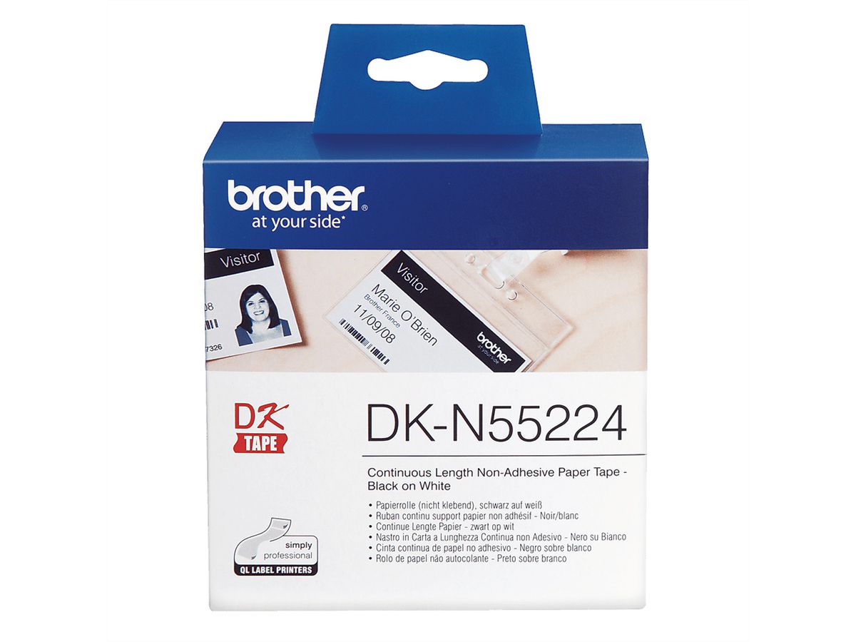 Brother DKN55224 - ruban de papier - 1 rouleau(x)
