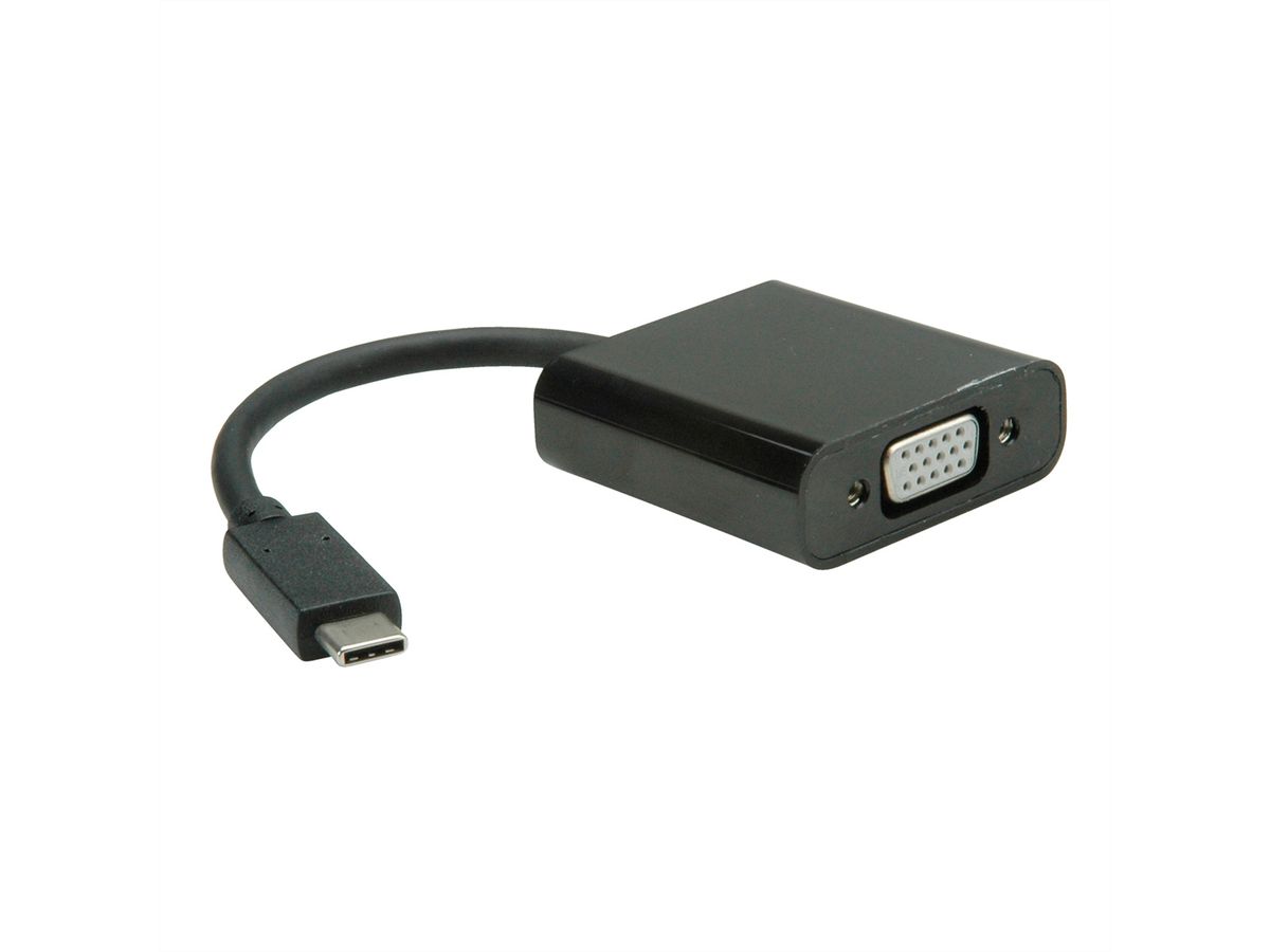 VALUE Display Adapter USB Typ C - VGA, Audio