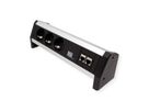 BACHMANN DESK 3x contact de protection, 2x CAT6