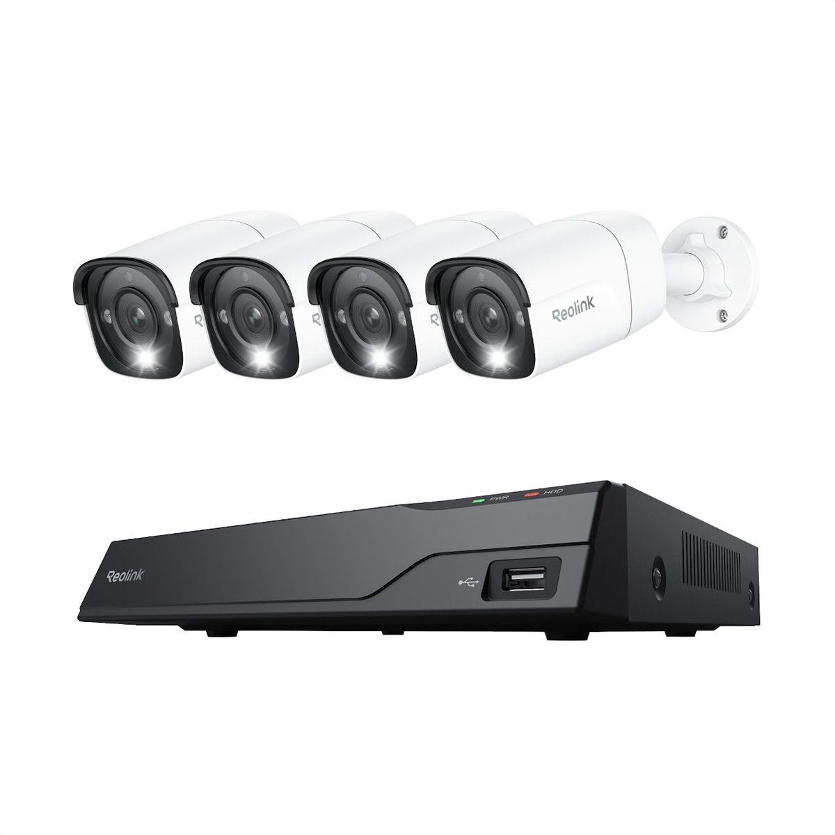 Reolink NVS8-12MB4 Camera Kit 8-CH, 4x P340 12MP
