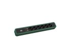 BACHMANN PRIMO 2 6xCEE7/3 1xSPD 2,0m CEE7/7 RAL 6028