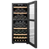Climadiff Armoire à vin CEPAGE108DZ, Autonome, 2 zones, 108 bouteilles