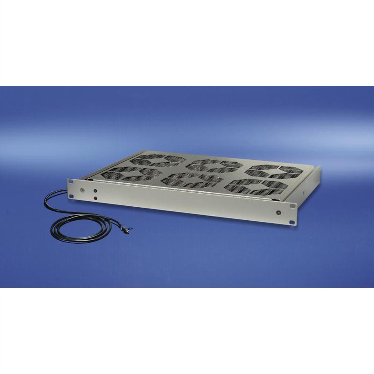 SCHROFF 19" Umlüfter, 6 Ventilatoren, 1 HE, 24 VDC, drehzahlgeregelt und funktionsüberwacht