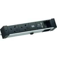 BACHMANN DESK RAIL 2xUK 1xCM, UK