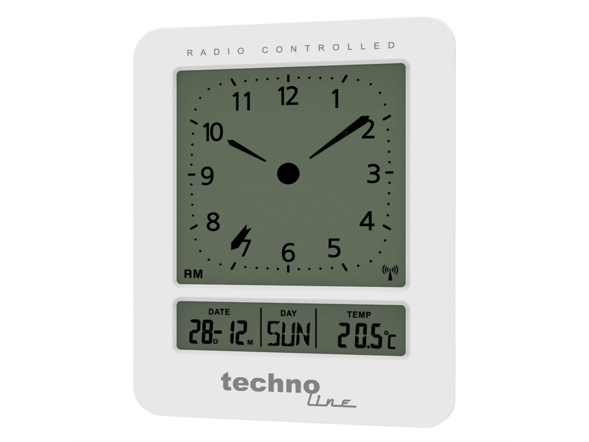 TechnoLine Funkwecker WT745 Digital