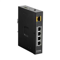 D-Link DIS-100G-5PSW Switch industriel 5 ports Layer2 Gigabit PoE