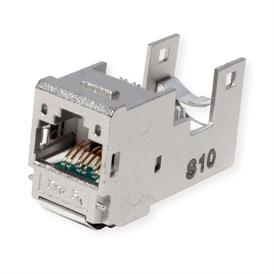 METZ CONNECT E-DAT Modul Cat.6A (Class EA), Kabelmontage ohne Werkzeug